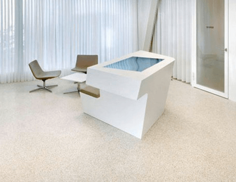 磨石地坪案例-某企業(yè)地坪