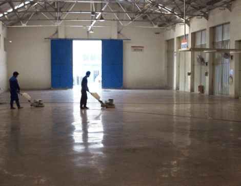 合肥星通橡塑有限公司倉庫地坪改造