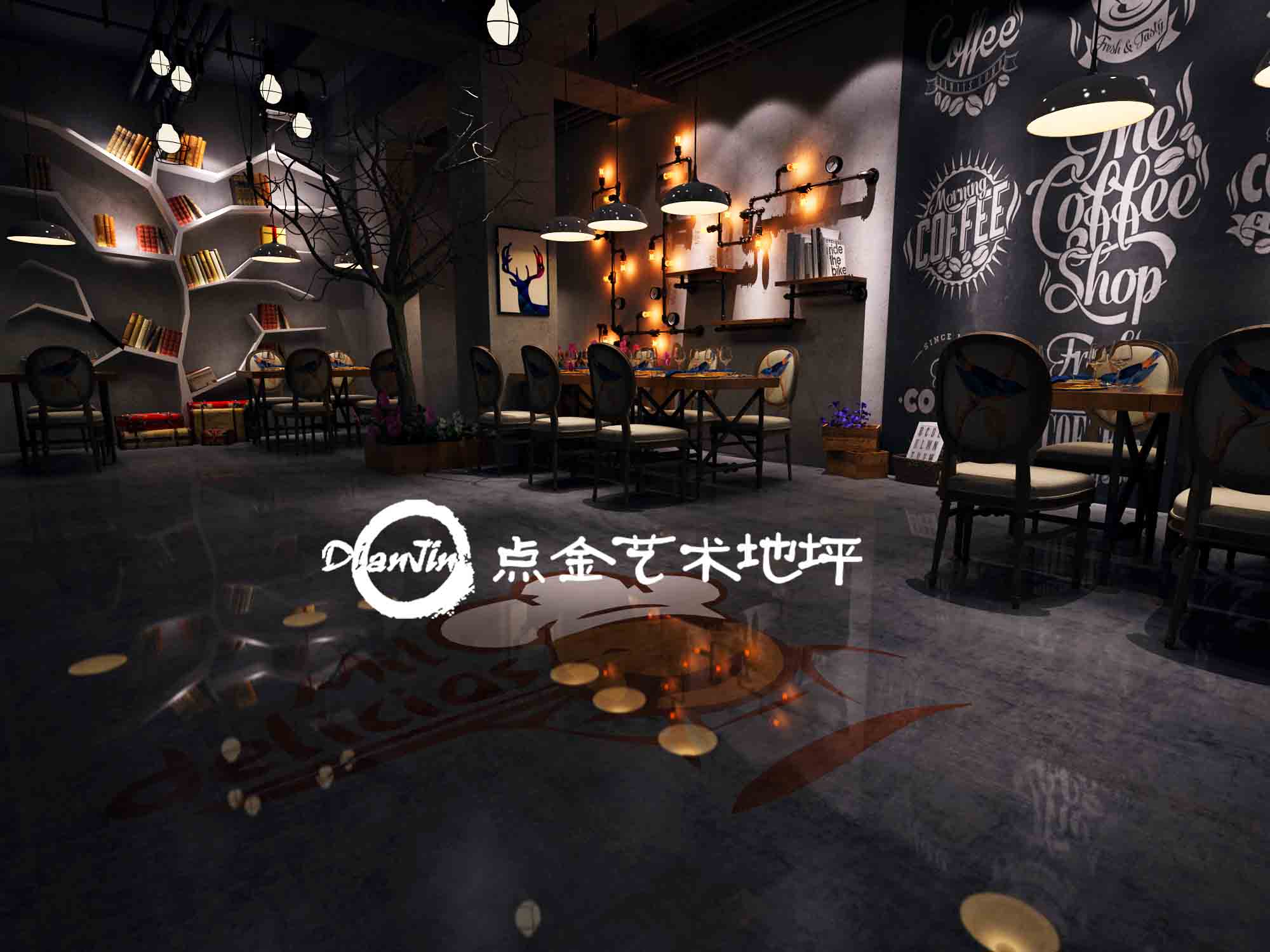 商業(yè)藝術(shù)地坪