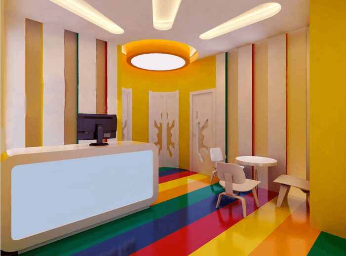 彩色自流平地坪 彩色自流平地坪