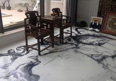 染色藝術(shù)地坪