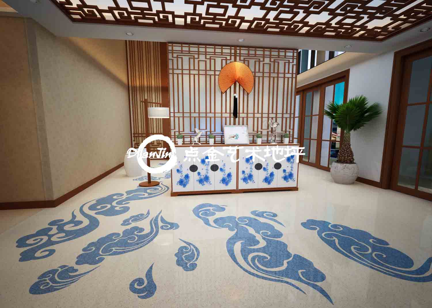 商業(yè)藝術(shù)地坪案例