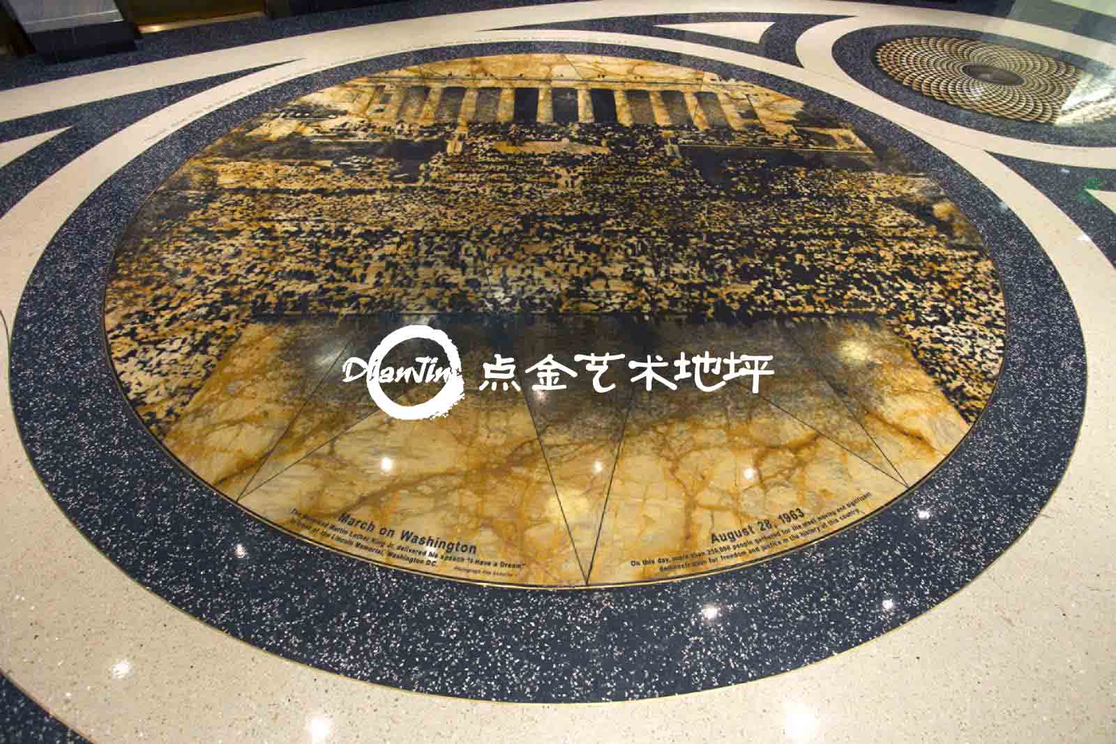 復古藝術地坪案例