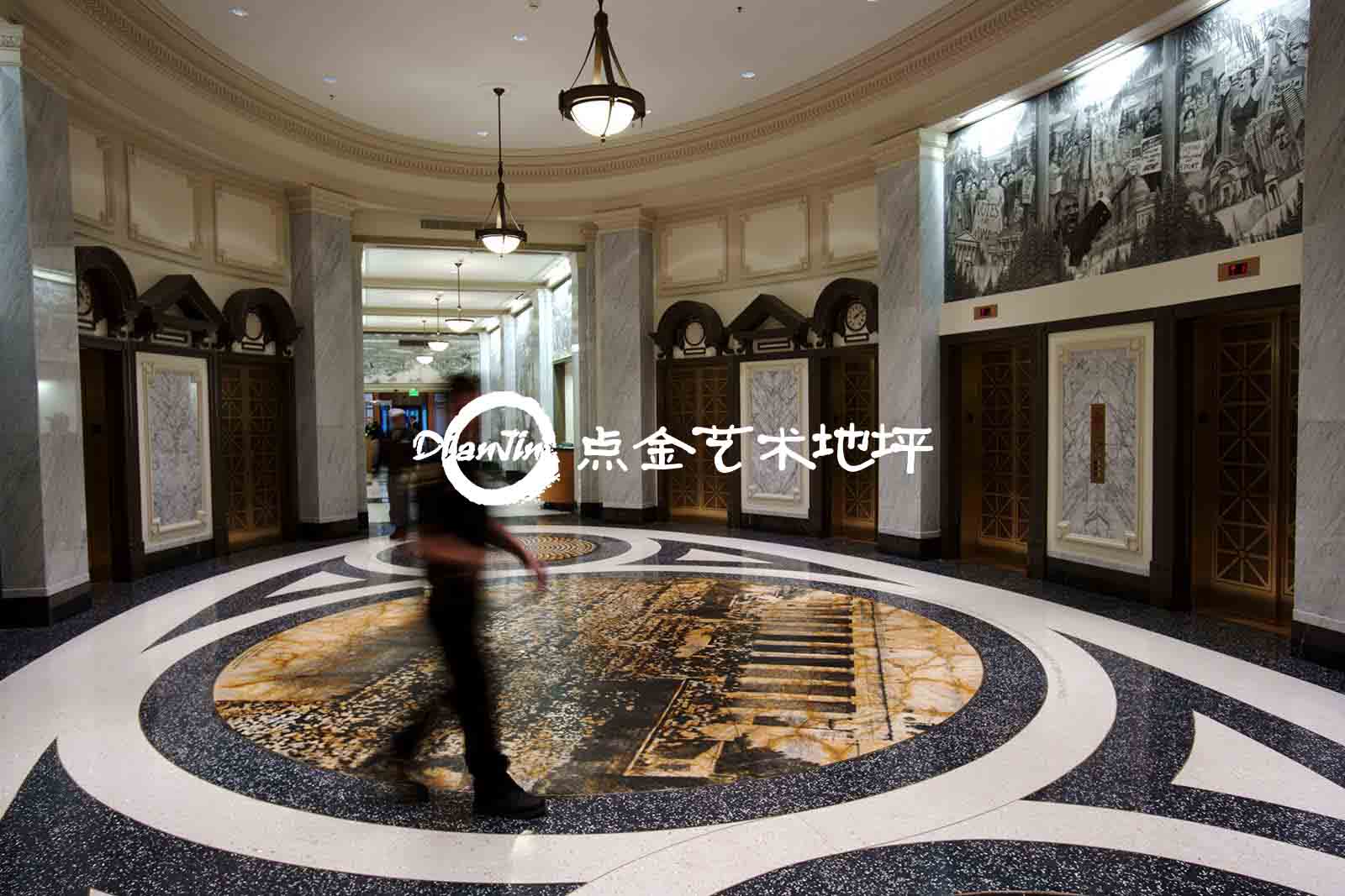 復古藝術地坪案例