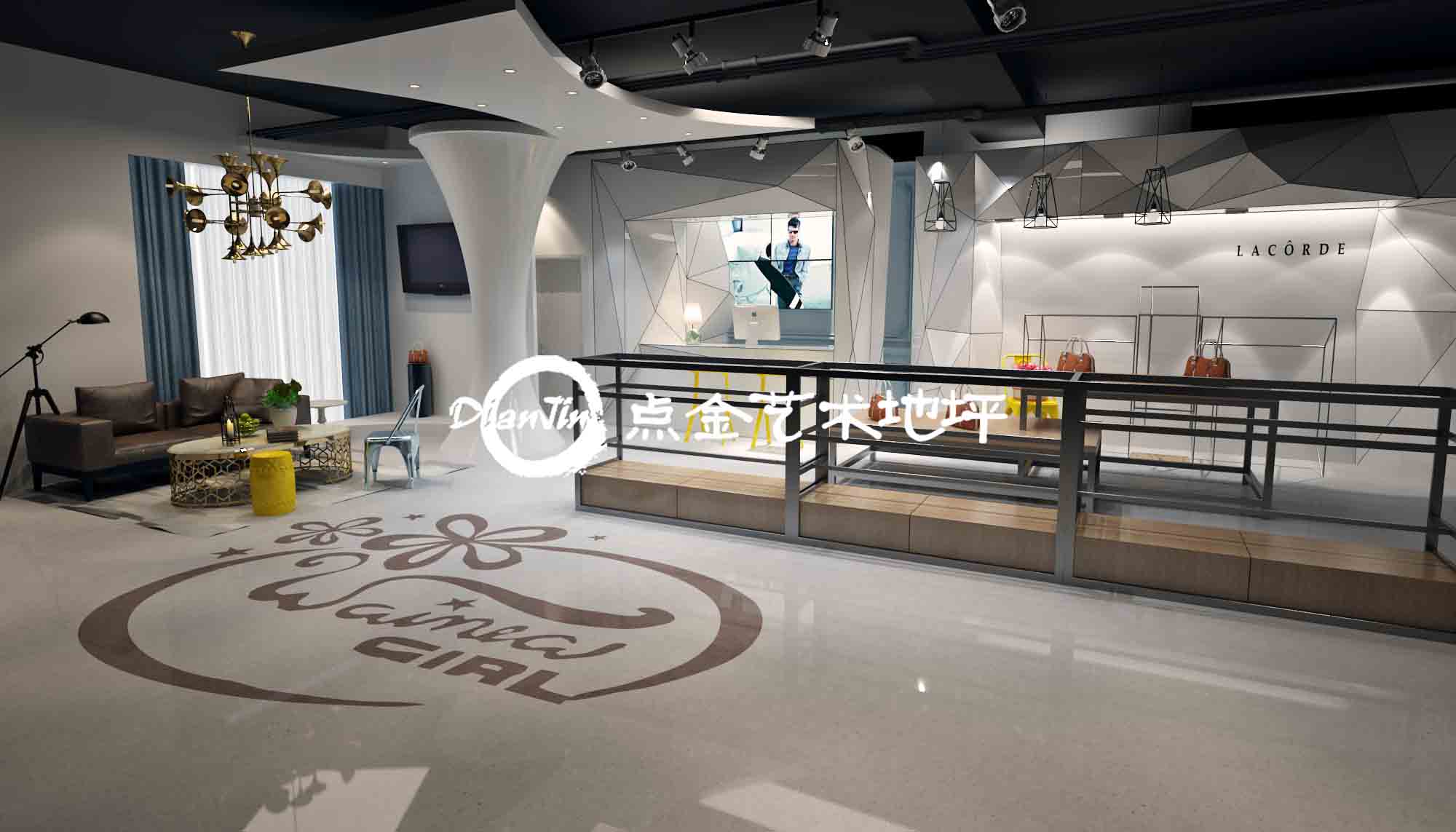 彩色藝術(shù)地坪設(shè)計(jì)案例