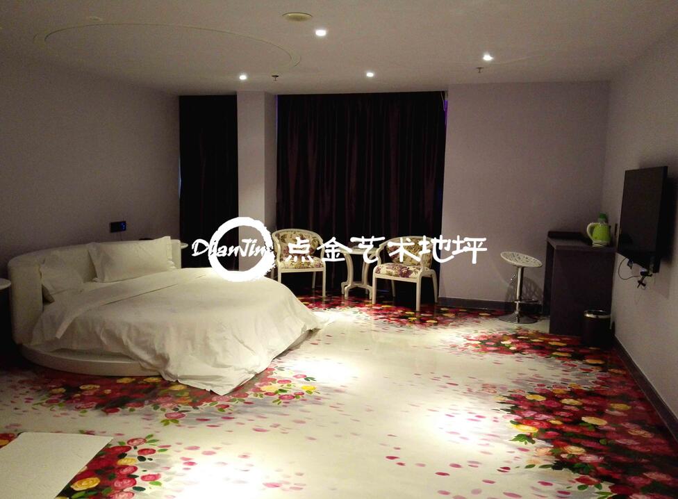 彩色藝術(shù)地坪案例 彩色藝術(shù)地坪案例